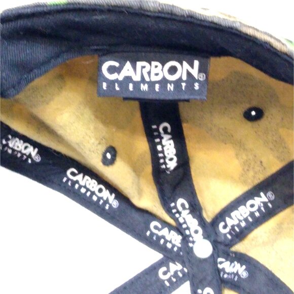 Carbon Elements Camo Snapback Hat "Vibes" Embroidery Adjustable Urban Streetwear - Picture 8 of 10